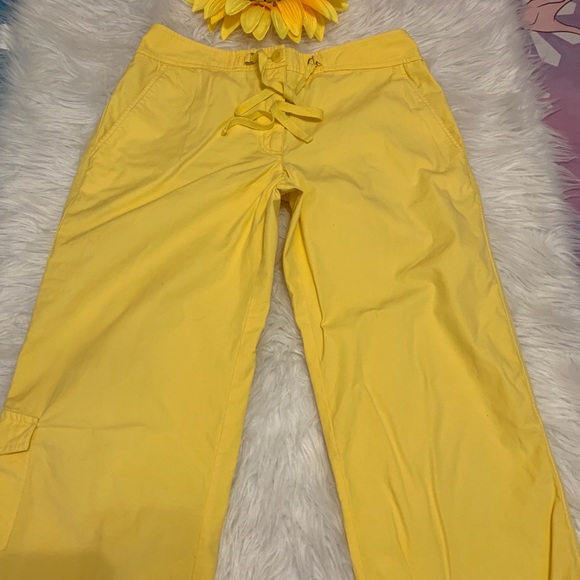 Jones New York Sport  yellow Capris - Picture 3 of 12